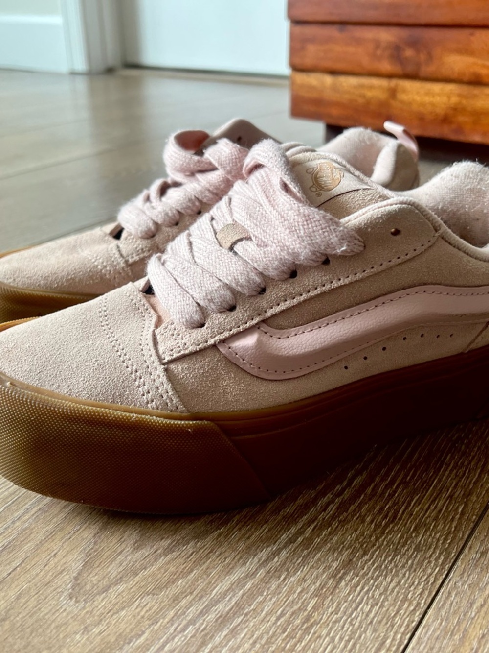 Vans Knu Stack Woman Pink Sneaker - Picture 4 of 6